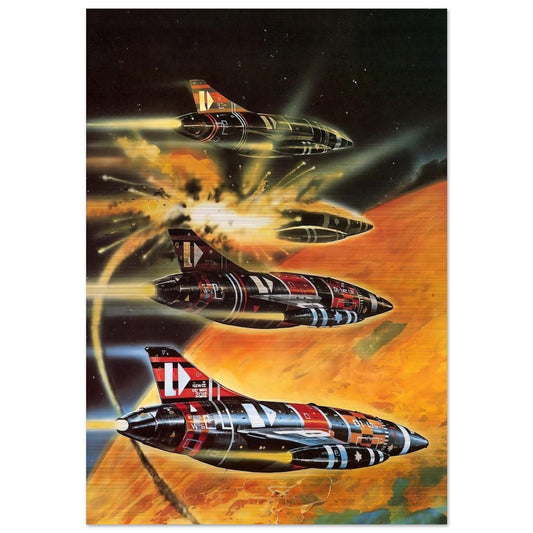 Chris Foss - Chris Foss Brushed Aluminum Print - 70x100 cm / 28x40 inches | Chris Foss Aluminum Print | Chris Foss Prints