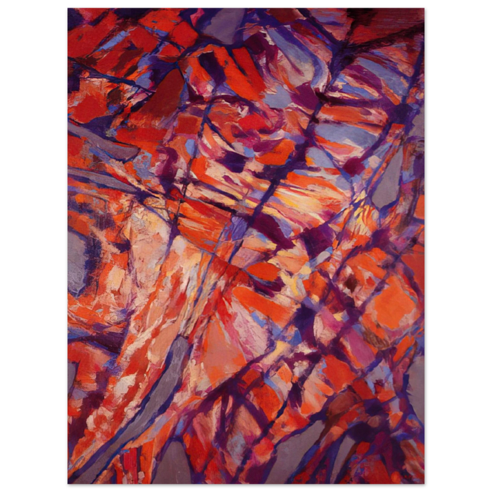 Alfred Manessier - Terre assoiffÃ©e I - 1966  75x100 cm / 30x40inches Fine Art Poster