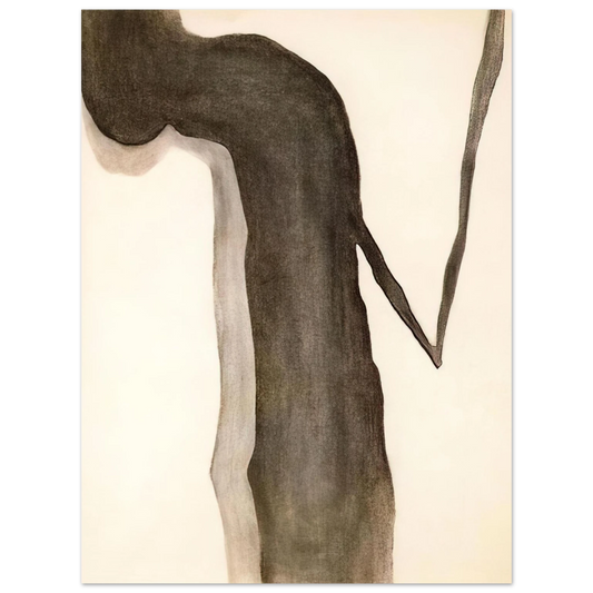 Georgia O'Keeffe - Drawing V Fine Art Poster - 13x18 cm / 5x7 inches