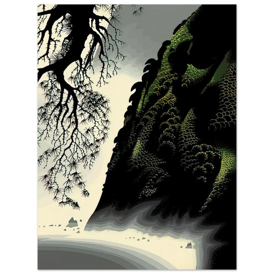 Eyvind Earle - Little Big Sur Fine Art Poster - Default Title