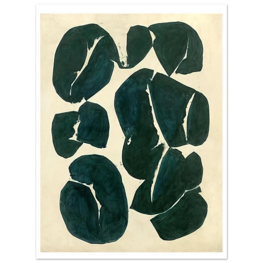 Simon Hantai - Meun - 1968 Fine Art Poster - Default Title