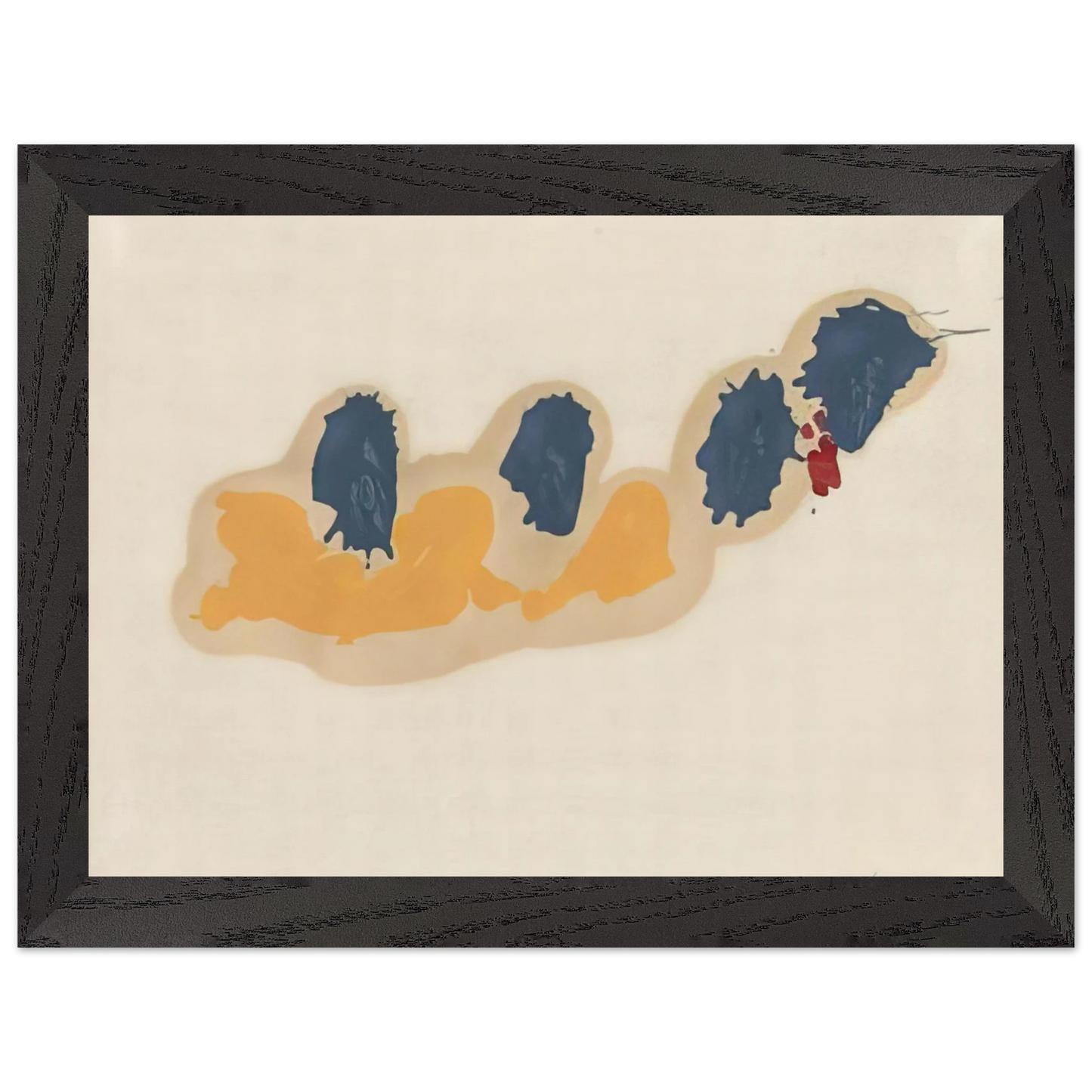 Helen Frankenthaler - April IV - 1960 Wall art - 21x29.7 cm / 8x12" - Fine Art Poster - -