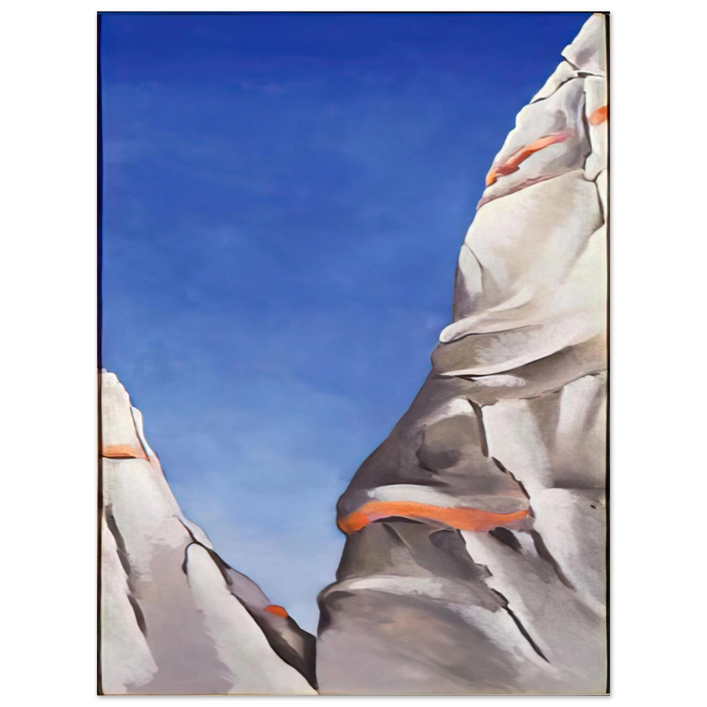 Georgia O'Keeffe - Blue Sky Fine Art Poster - 13x18 cm / 5x7 inches