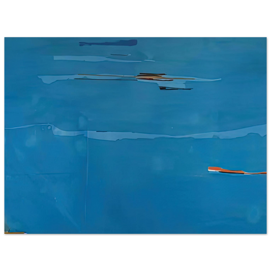 Helen Frankenthaler - Ocean Drive West #1, 1974- Wall Art - 21x29.7 cm / 8x12" - Fine Art Poster - -