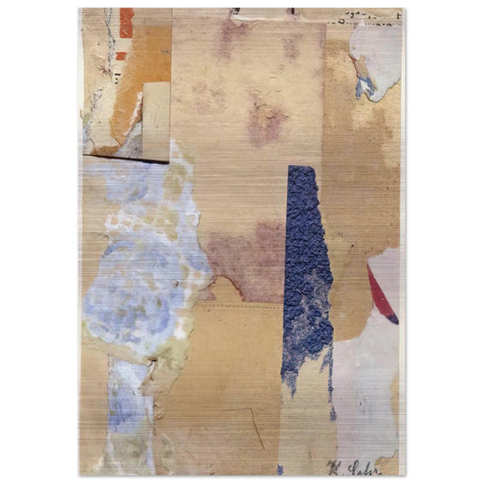 APHORISM 1923 - Kurt Schwitters Brushed Aluminum Print - 70x100 cm / 28x40 inches | Kurt Schwitters Aluminum Print | Kurt Schwitters Prints