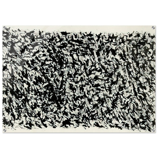 COMPOSITION - Henri Michaux Acrylic Print - 70x100 cm / 28x40″ inches | Henri Michaux Wall Art | Henri Michaux Prints