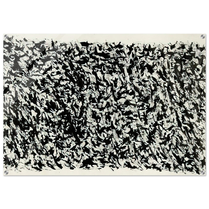 COMPOSITION - Henri Michaux Acrylic Print - 70x100 cm / 28x40″ inches | Henri Michaux Wall Art | Henri Michaux Prints