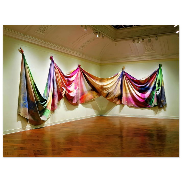 Sam Gilliam - Light Depth  75x100 cm / 30x40inches Fine Art Poster