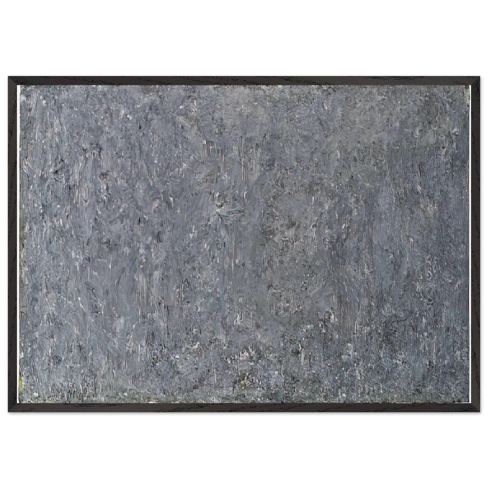 UNTITLED 1988 N4 - Milton Resnick Framed Art Print – Black Wooden Frame - Default Title - -Framed Art Print