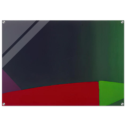 6.3.66 - 1966 - John Hoyland Acrylic Print - 70x100 cm / 28x40″ inches | John Hoyland Wall Art | John Hoyland Prints