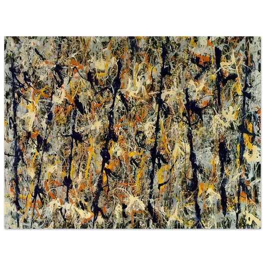 Jackson Pollock - BLUE POLES NUMBER 11 1952 1 Fine Art Poster - Default Title