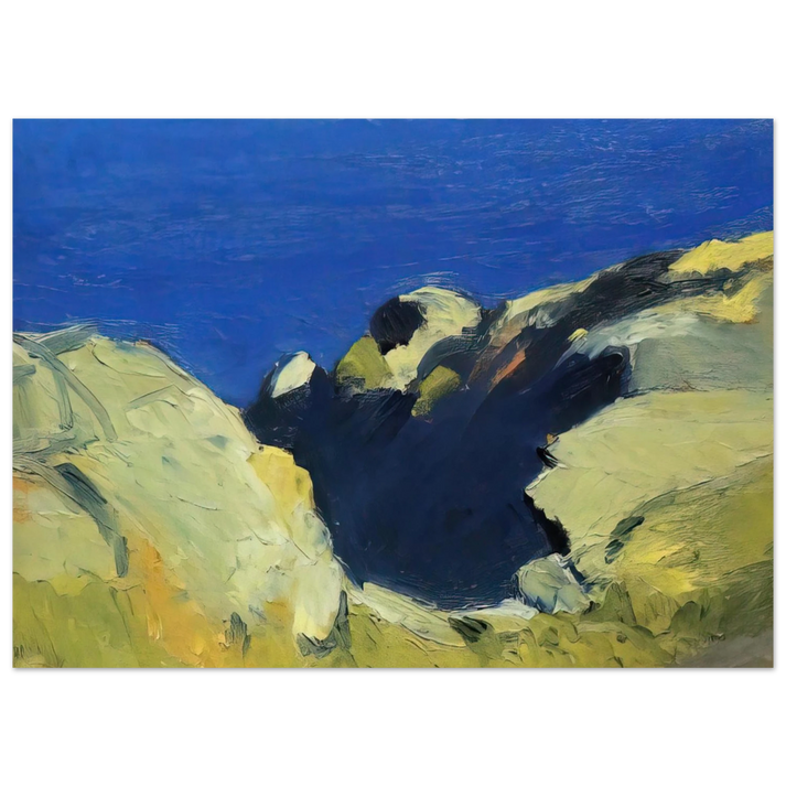 Edward Hopper - Rocks Fine Art Poster