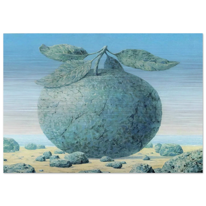 THE GREAT TABLE 1963 - Rene Magritte Brushed Aluminum Print - 70x100 cm / 28x40 inches | Rene Magritte Aluminum Print | Rene Magritte Prints
