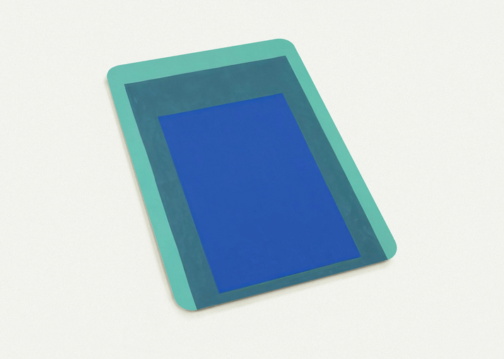HOMAGE TO THE SQUARE 1976 By Josef Albers Pack of 10 Post Cards | Josef Albers Post Cards | A6 (10.5 x 14.8 cm) - 4.1 x 5.8 inches