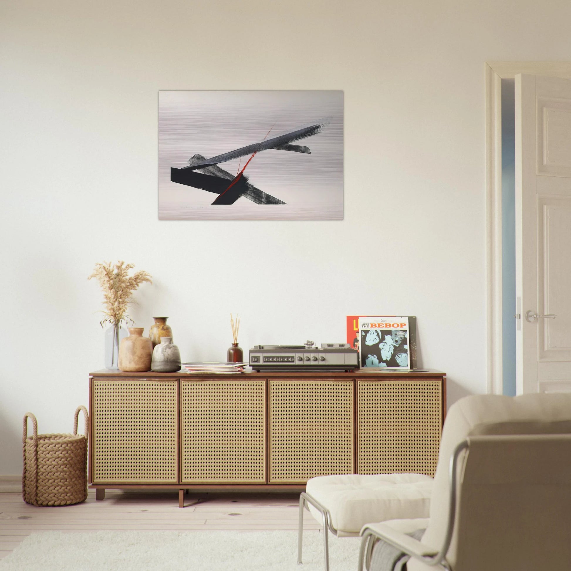 Nexus - 1984 - Toko Shinoda Brushed Aluminum Print - 70x100 cm / 28x40 inches | Toko Shinoda Aluminum Print | Toko Shinoda Prints