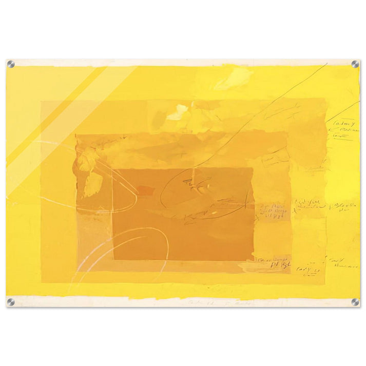 STUDY FOR HOMAGE TO THE SQUARE - Josef Albers Acrylic Print - 70x100 cm / 28x40″ inches | Josef Albers Wall Art | Josef Albers Prints