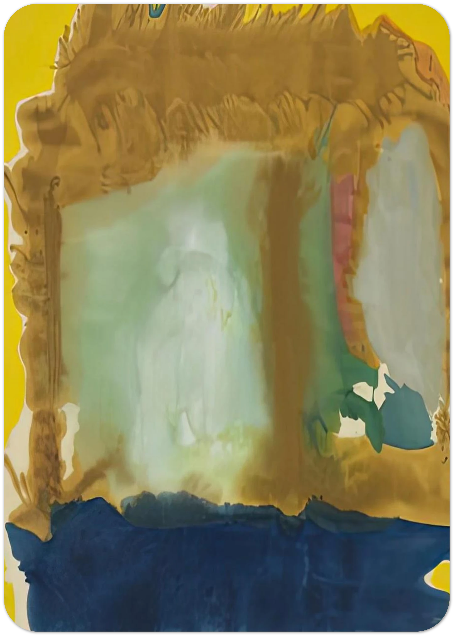 Milkwood Arcade, 1963- By Helen Frankenthaler Pack of 10 Post Cards | Helen Frankenthaler Post Cards | A6 (10.5 x 14.8 cm) - 4.1 x 5.8 inches
