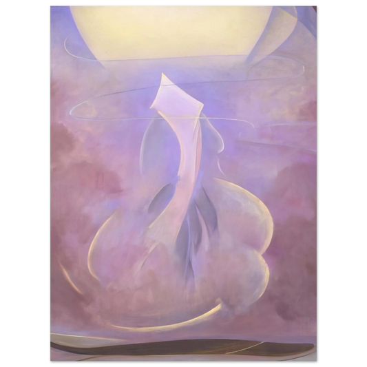 Agnes Lawrence Pelton - Ascent aka Liberation - 1946 Fine Art Poster - Default Title