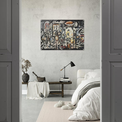 Fugue Number 2 - 1943 - Richard Pousette-Dart Acrylic Print - 70x100 cm / 28x40″ inches | Richard Pousette-Dart Wall Art | Richard Pousette-Dart Prints