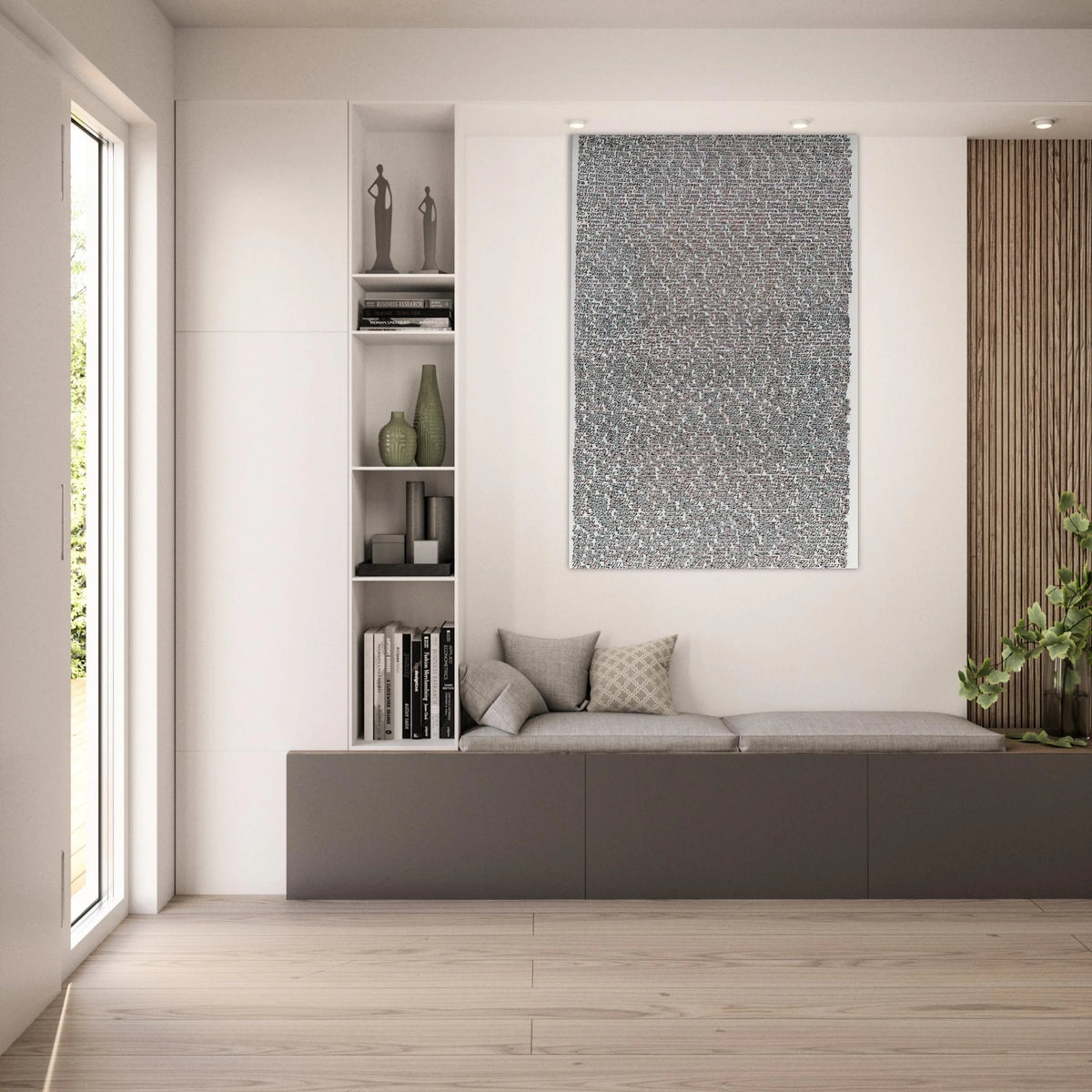19651 - ∞, Detail 511130-512739 - Conceptual Art - Roman Opalka Art Prints - 100x150 cm / 40x60″ inches | Roman Opalka Poster | Roman Opalka Prints