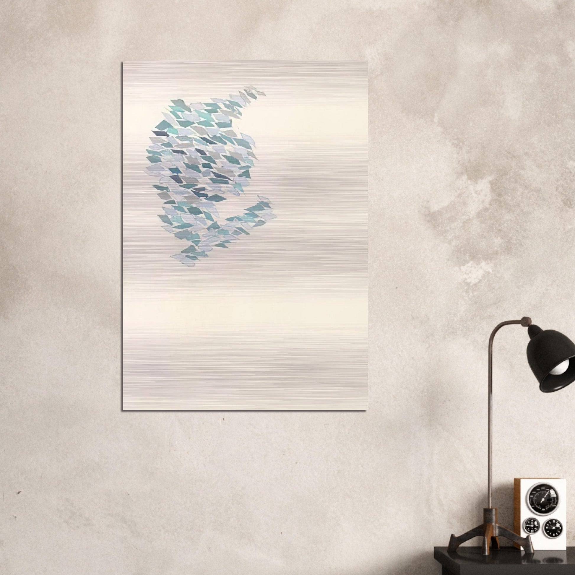 Pastel I - 1971 - Robert Goodnough Brushed Aluminum Print - 70x100 cm / 28x40 inches | Robert Goodnough Aluminum Print | Robert Goodnough Prints