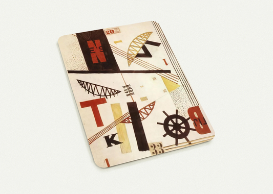 Hidak Bridges By Laszlo Moholy-Nagy Pack of 10 Post Cards | Laszlo Moholy-Nagy Post Cards | A6 (10.5 x 14.8 cm) - 4.1 x 5.8 inches