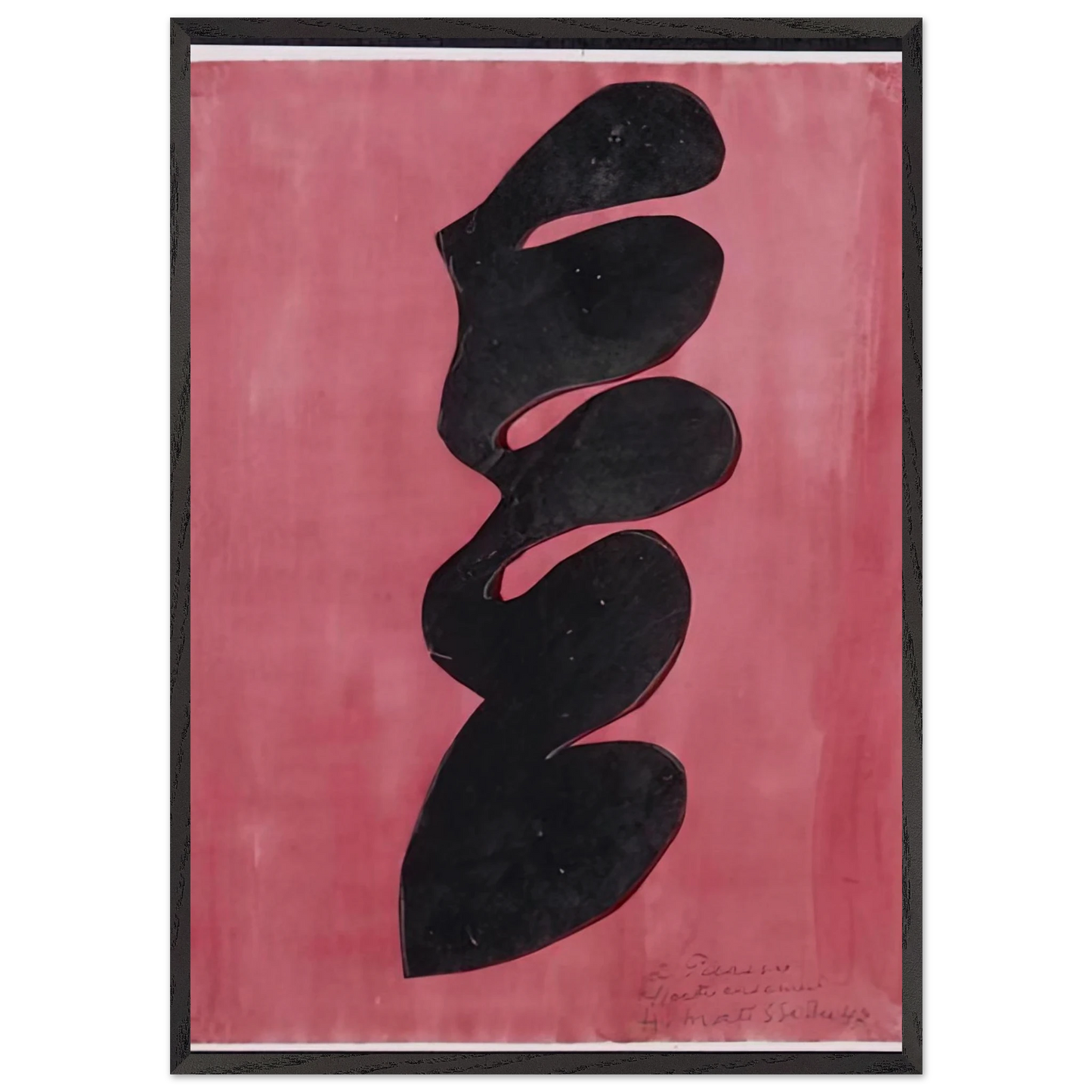 PAPERCUT 1947 - Henri Matisse Framed Art Print – Black Wooden Frame - Default Title - -Framed Art Print