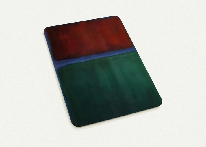 Earth and Green - 1955 By Mark Rothko Pack of 10 Post Cards | Mark Rothko Post Cards | A6 (10.5 x 14.8 cm) - 4.1 x 5.8 inches