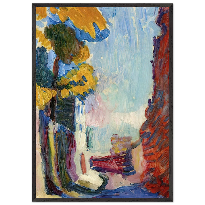 ARCUEIL 1899 - Henri Matisse 70x100 cm / 28x40 inches Framed Art Print – Black Wooden Frame