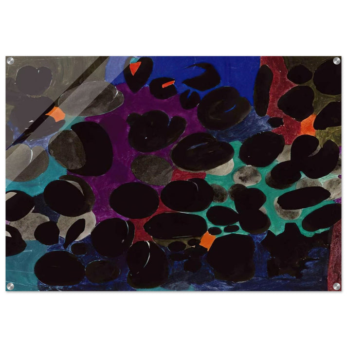 Plumen - Abstract Art - Johannes Itten Acrylic Print - 70x100 cm / 28x40″ inches | Johannes Itten Wall Art | Johannes Itten Prints