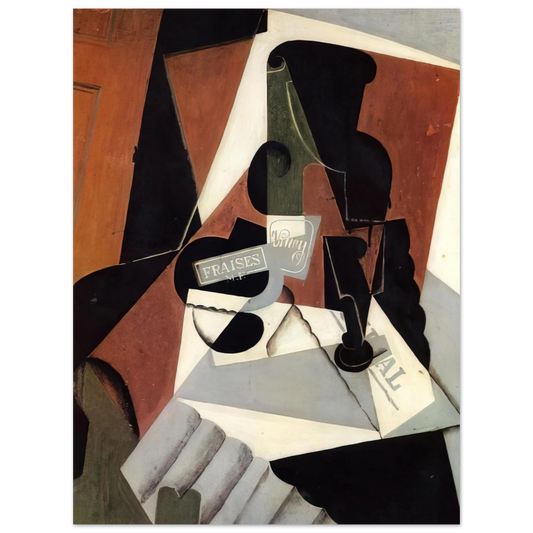 Juan Gris - STRAWBERRY JAM 1917 Fine Art Poster - Default Title