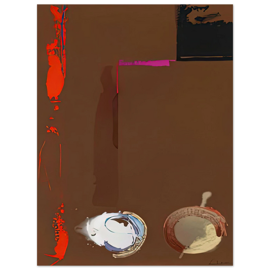 Helen Frankenthaler - Syzygy, 1987- Wall Art - 21x29.7 cm / 8x12" - Fine Art Poster - -