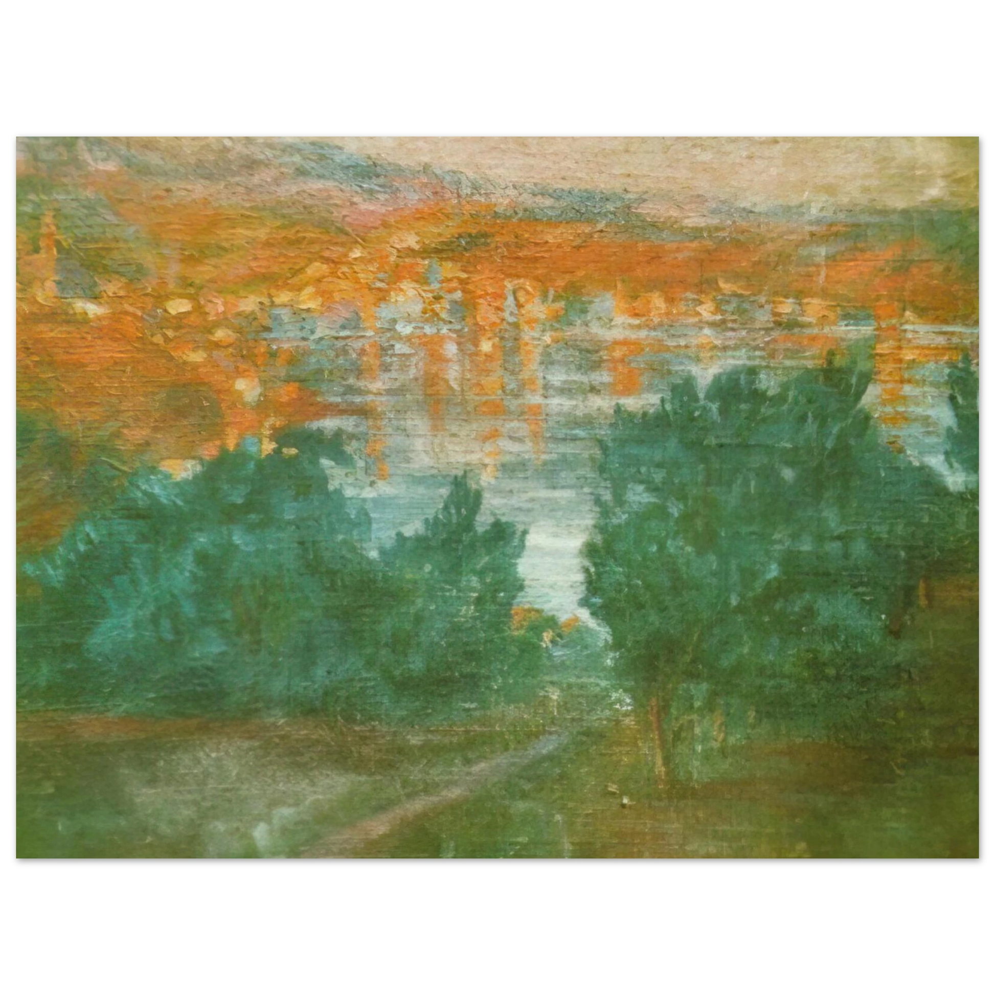 Salvador Dali - LANDSCAPE CADAQUES Fine Art Poster - Default Title