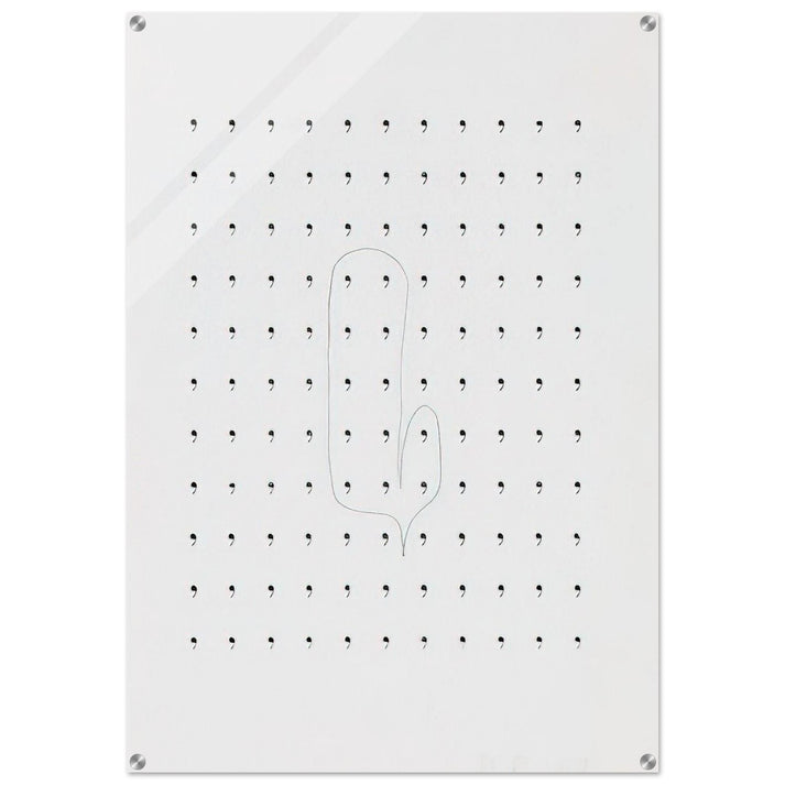 Stupidogramm - 1962 - Dieter Roth Acrylic Print - 70x100 cm / 28x40″ inches | Dieter Roth Wall Art | Dieter Roth Prints