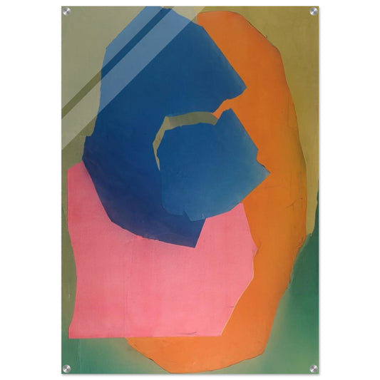 KALANI HAWAII 1969 - Esteban Vicente Acrylic Print - 70x100 cm / 28x40″ inches