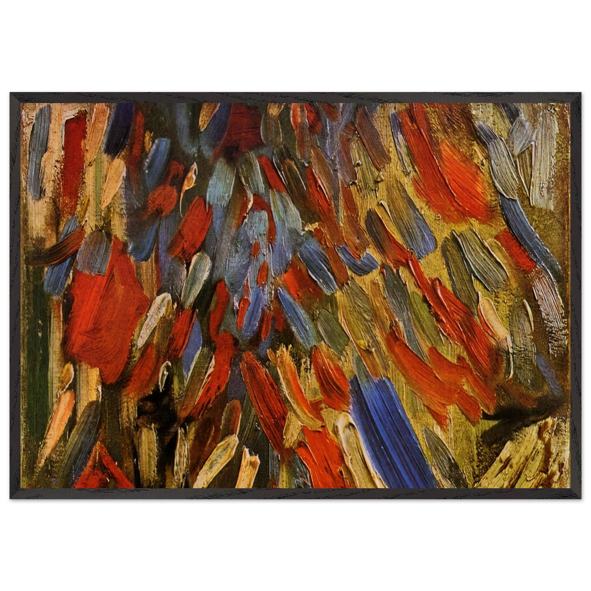 The Fourteenth of July Celebration in Paris - Vincent van Gogh Framed Art Print – Black Wooden Frame - Default Title - -Framed Art Print