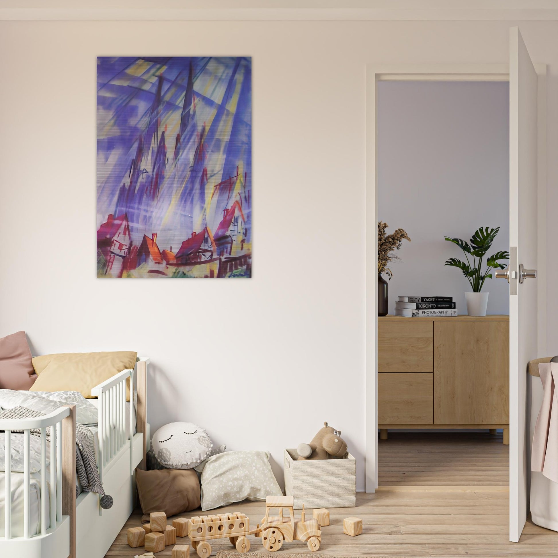 Untitled - 1964 - Konrad Zuse Brushed Aluminum Print - 70x100 cm / 28x40 inches | Konrad Zuse Aluminum Print | Konrad Zuse Prints