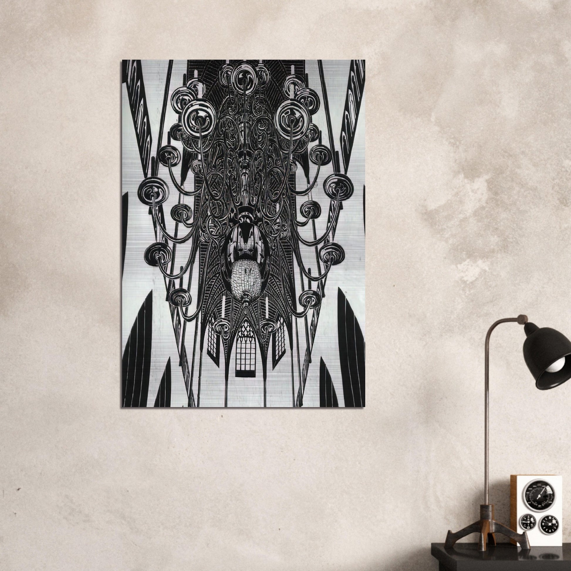 ESCHER (2) - MC Escher Brushed Aluminum Print - 70x100 cm / 28x40 inches | MC Escher Aluminum Print | MC Escher Prints