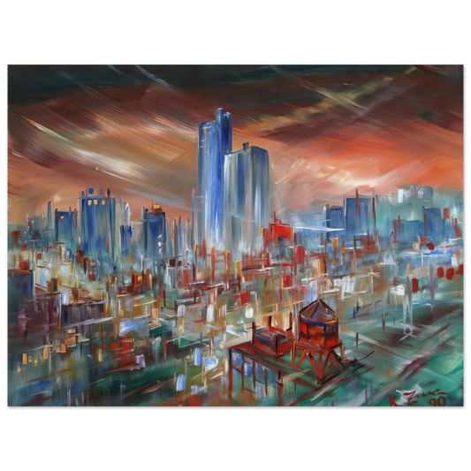 Konrad Zuse - Big City Fine Art Poster - Default Title