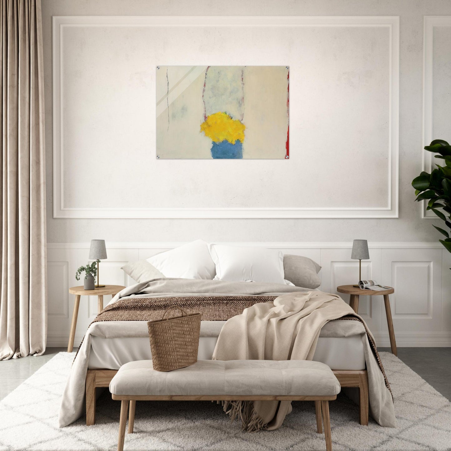 Classic Boundaries IV - 1962 - Theodoros Stamos Acrylic Print - 70x100 cm / 28x40″ inches | Theodoros Stamos Wall Art | Theodoros Stamos Prints