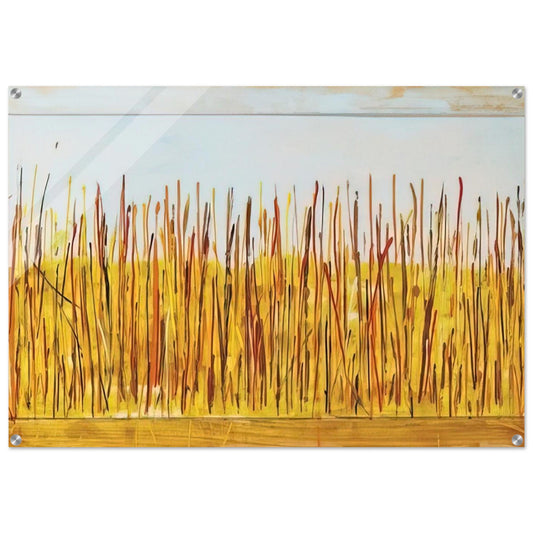 Campo di grano - 1984 - Mario Schifano Acrylic Print - 70x100 cm / 28x40″ inches