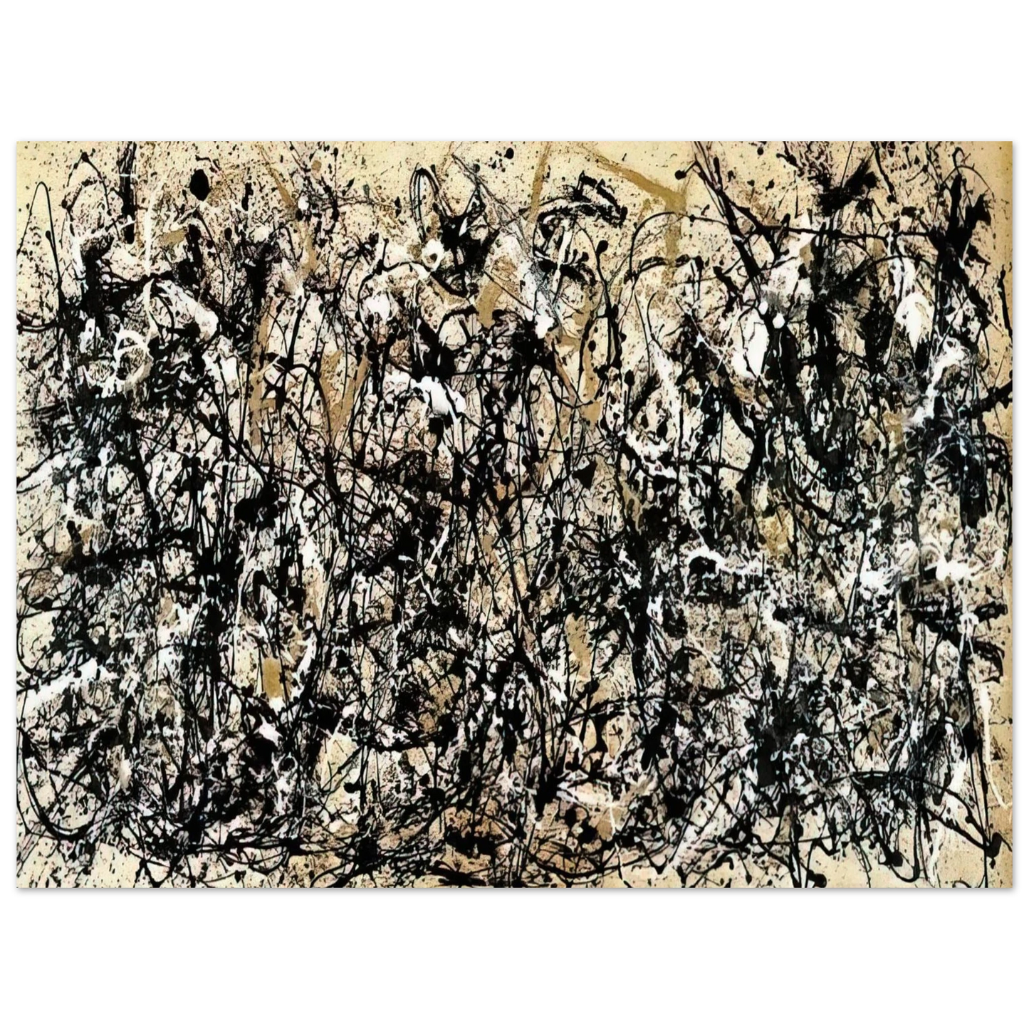 Jackson Pollock - NOT_DETECTED_185311 Fine Art Poster - Default Title
