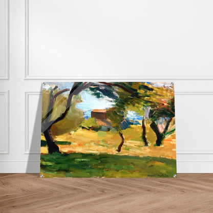 CORSICAN LANDSCAPE 1898 1 - Henri Matisse Acrylic Print - 70x100 cm / 28x40″ inches