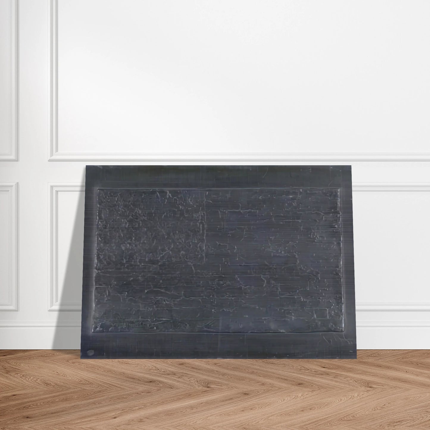 FLAG ULAE 74 - Jasper Johns Brushed Aluminum Print - 70x100 cm / 28x40 inches | Jasper Johns Aluminum Print | Jasper Johns Prints