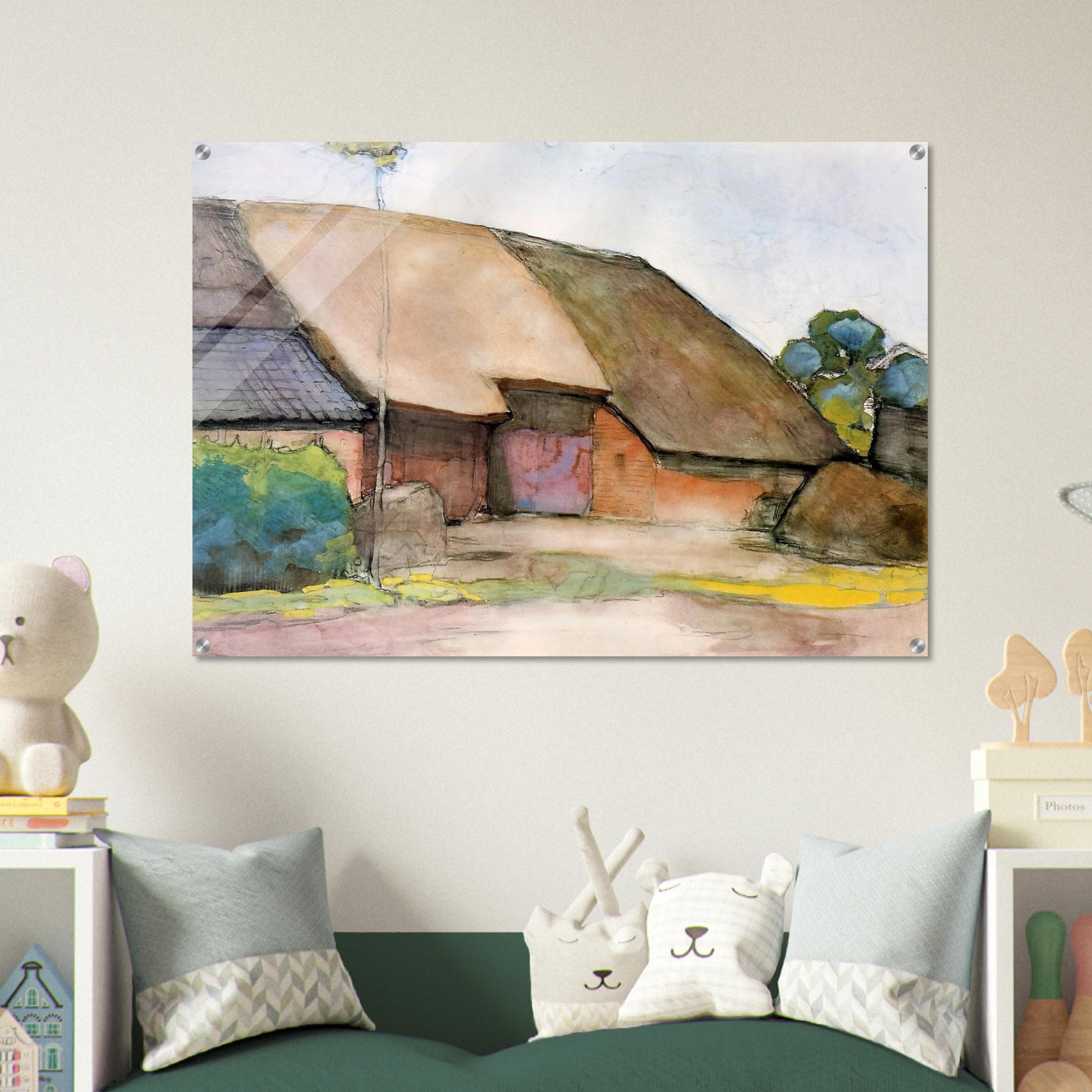 Farm Sun - Piet Mondrian Acrylic Print - 70x100 cm / 28x40″ inches