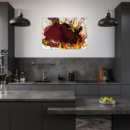 Untitled  SFP94-139  SFF 1809  - Sam Francis Acrylic Print - 70x100 cm / 28x40″ inches | Sam Francis Wall Art | Sam Francis Prints