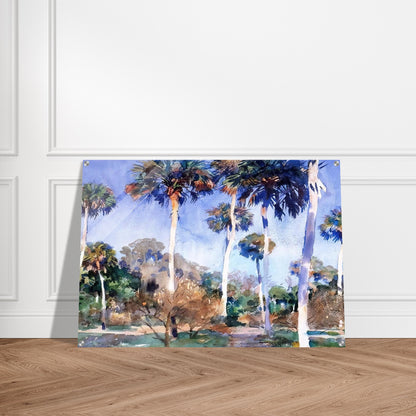 Palms - John Singer Sargent Acrylic Print - 70x100 cm / 28x40″ inches