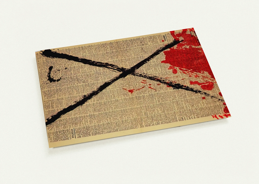 JOURNAL 1968 By Antoni Tapies Pack of 10 Post Cards | Antoni Tapies Post Cards | A6 (10.5 x 14.8 cm) - 4.1 x 5.8 inches