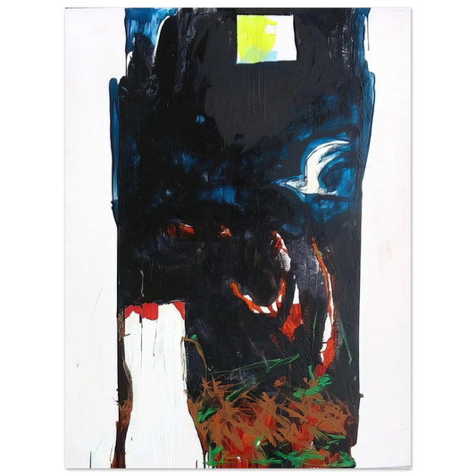 Mario Schifano - Nottetempo - 1991 Fine Art Poster - Default Title