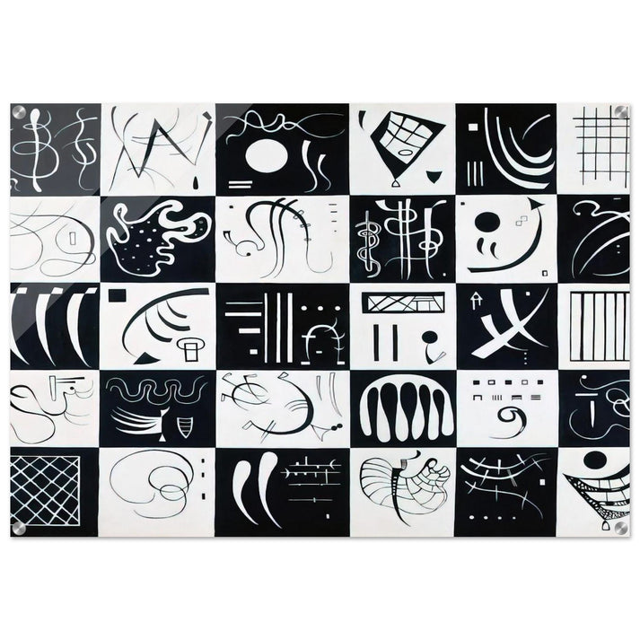 THIRTY 1937 - Wassily Kandinsky Acrylic Print - 70x100 cm / 28x40″ inches